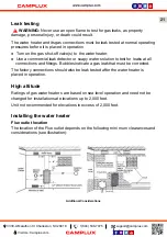 Предварительный просмотр 23 страницы Camplux CA686M-LP Use & Care Manual