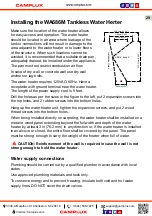 Предварительный просмотр 31 страницы Camplux CA686M-LP Use & Care Manual