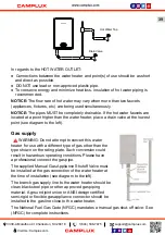 Предварительный просмотр 41 страницы Camplux CA686M-LP Use & Care Manual