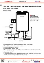 Предварительный просмотр 70 страницы Camplux CA686M-LP Use & Care Manual