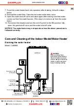 Предварительный просмотр 71 страницы Camplux CA686M-LP Use & Care Manual