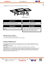 Preview for 15 page of Camplux FMGG302B Instructions For Installation And Use Manual