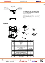 Preview for 5 page of Camplux FP19CR Instructions For Installation And Use Manual