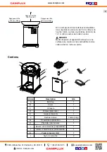 Preview for 17 page of Camplux FP19CR Instructions For Installation And Use Manual