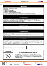 Preview for 26 page of Camplux FP19CR Instructions For Installation And Use Manual