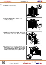 Preview for 8 page of Camplux FT30CB Instructions For Installation And Use Manual