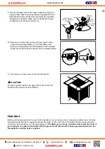 Preview for 9 page of Camplux FT30CB Instructions For Installation And Use Manual