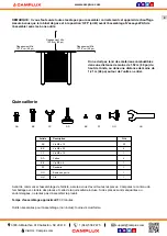 Preview for 17 page of Camplux FT30CB Instructions For Installation And Use Manual