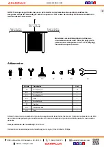 Preview for 29 page of Camplux FT30CB Instructions For Installation And Use Manual