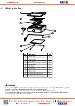 Preview for 4 page of Camplux GG201S Instructions For Installation And Use Manual