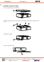 Предварительный просмотр 6 страницы Camplux GG201S Instructions For Installation And Use Manual