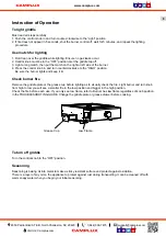 Preview for 9 page of Camplux GG201S Instructions For Installation And Use Manual