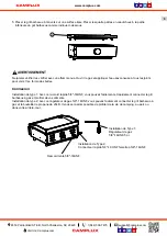 Preview for 21 page of Camplux GG201S Instructions For Installation And Use Manual