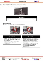 Preview for 12 page of Camplux GG301S Instructions For Installation And Use Manual