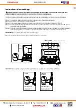 Preview for 17 page of Camplux JK-5330 Instructions For Installation And Use Manual