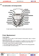 Preview for 10 page of Camplux Pro BD158 Use & Care Manual