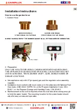 Preview for 15 page of Camplux Pro BD158 Use & Care Manual