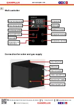 Preview for 8 page of Camplux RS264 Instructions For Installation And Use Manual