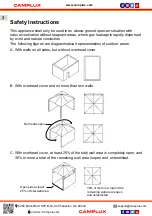 Предварительный просмотр 4 страницы Camplux TC01GB Instructions For Installation And Use Manual
