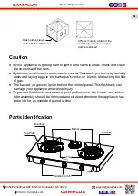 Предварительный просмотр 5 страницы Camplux TC01GB Instructions For Installation And Use Manual