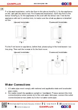 Предварительный просмотр 8 страницы Camplux TE04 Use & Care Manual