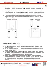 Предварительный просмотр 9 страницы Camplux TE04 Use & Care Manual