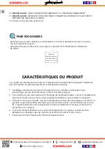 Preview for 18 page of Camplux TE11 Use & Care Manual