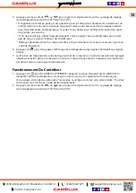 Preview for 27 page of Camplux TE11 Use & Care Manual