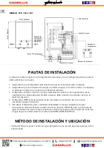 Preview for 38 page of Camplux TE11 Use & Care Manual