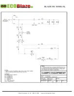 Preview for 8 page of Campo Equipment BLAZE 9E Product Manual