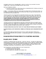 Preview for 4 page of Campo Equipment ECOBlaze 200D Turbo Installation Instructions Manual