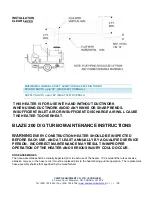 Preview for 15 page of Campo Equipment ECOBlaze 200D Turbo Installation Instructions Manual