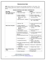 Preview for 13 page of Campo Equipment ECOBlaze DF2500 Manual