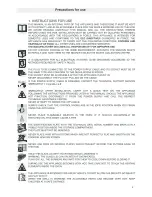 Предварительный просмотр 3 страницы Campomatic CB95W Instruction Manual