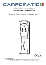 Preview for 1 page of Campomatic CHD4070 Instruction Manual