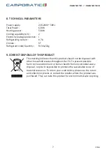 Preview for 7 page of Campomatic CHW3070 Instruction Manual