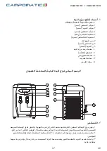 Предварительный просмотр 17 страницы Campomatic CHW3070 Instruction Manual