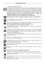 Preview for 4 page of Campomatic CP95XB Instruction Manual