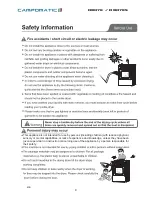 Preview for 4 page of Campomatic D807e Instruction Manual