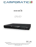 Campomatic DVD 3880 Instruction Manual preview