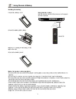 Preview for 6 page of Campomatic DVD5030B Instruction Manual