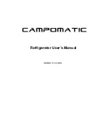 Preview for 1 page of Campomatic FC420MS User Manual