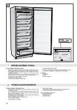 Предварительный просмотр 24 страницы Campomatic FRZ500IT Instruction Manual