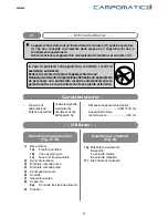 Preview for 8 page of Campomatic J500 tutti frutti Instruction Manual