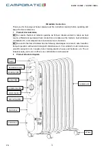 Preview for 3 page of Campomatic jamaica OFR13GR Instruction Manual