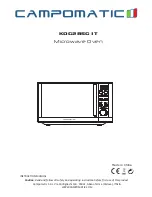 Campomatic KOG28SG1T Instruction Manual preview