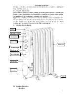 Preview for 2 page of Campomatic OFR11BL Operation Instructions