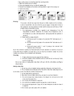 Preview for 3 page of Campomatic OFR11BL Operation Instructions