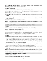 Preview for 7 page of Campomatic PI 200S/W User Manual