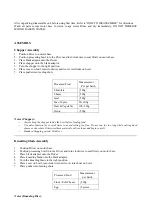 Preview for 4 page of Campomatic ProChef FP750W Instruction Manual